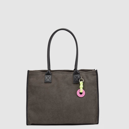 SUEDE TOTE