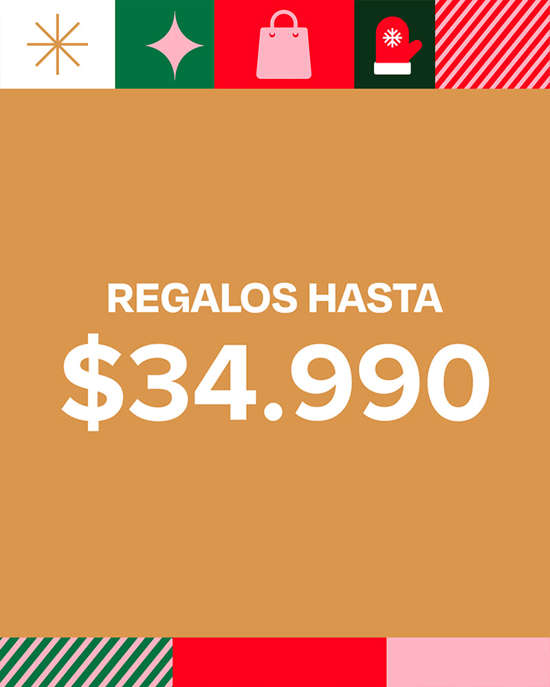 Regalos hasta $34.990